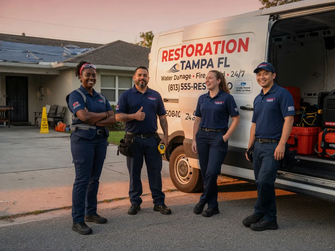 Water Damage Restoration company in Campbell, OH